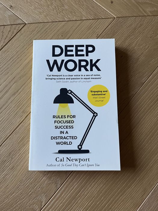 Książka deep work Cal Newport
