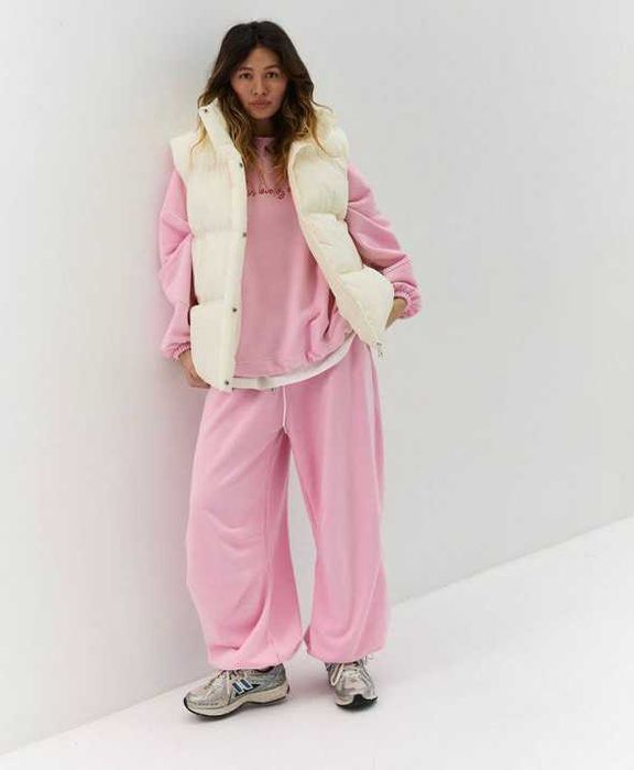 Реглан світшот свитшот рожевий кофта оверсайз розовая