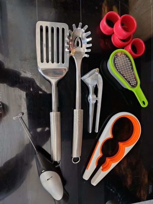 Zestaw przyborow kuchennych,łyżka do makaronu, otwieracz słoików Ikea