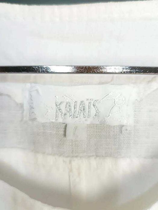 Made in Italy żakiecik lniany roz L