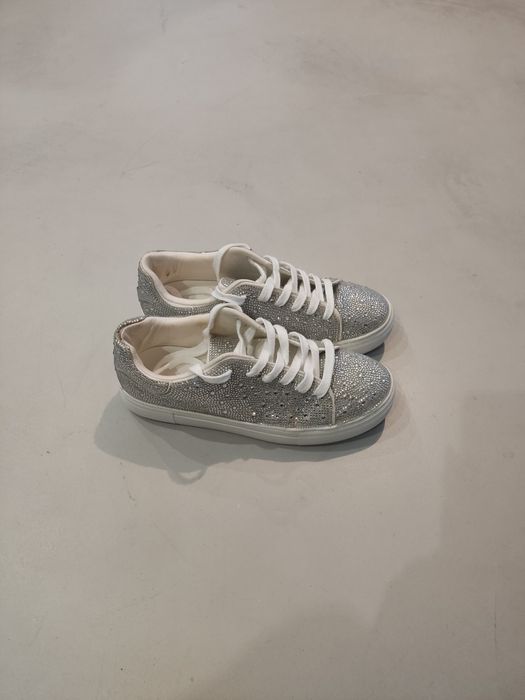 Srebrne sneakersy Anna Field