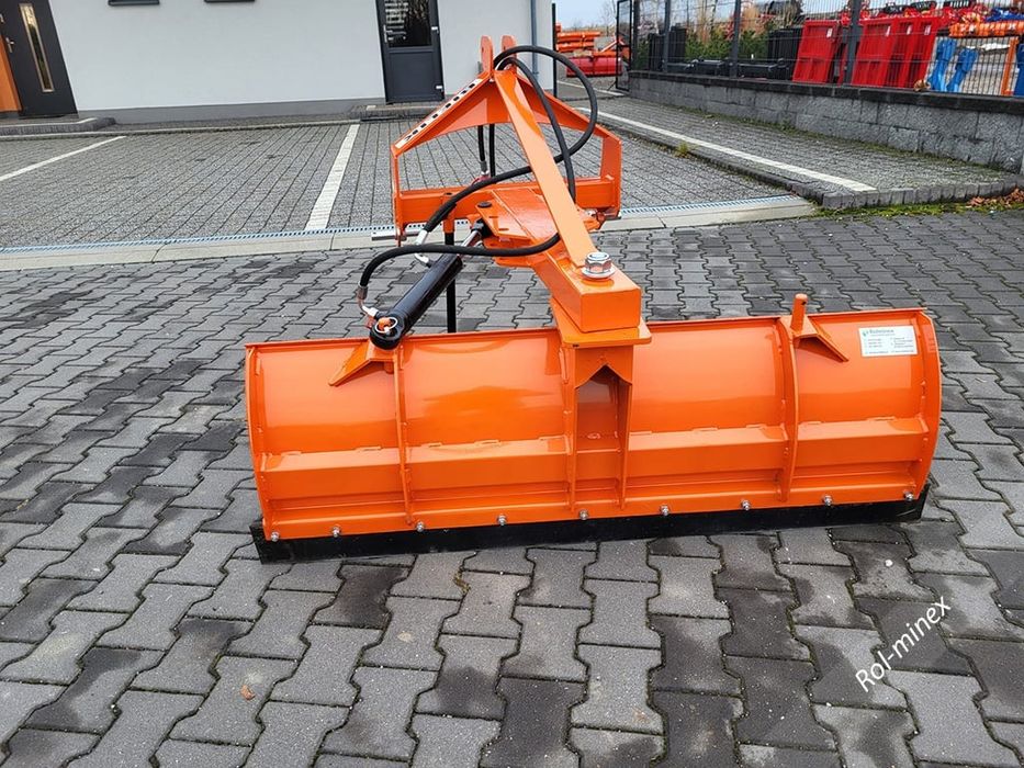 Wzmocniony Pług do śniegu obrotowy na podnośnik do Kuboty c330 c360