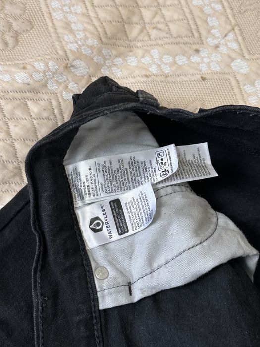 Джинси Levis 502 W36 L32 Чорні Тягнуться Штани Брюки