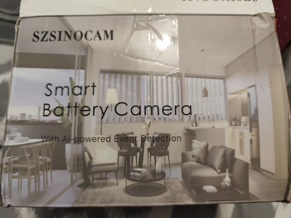 Câmera de Vigilância com Painel Solar