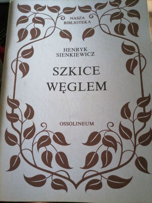 Książka-Szkice węglem-Henryk Sienkiewicz