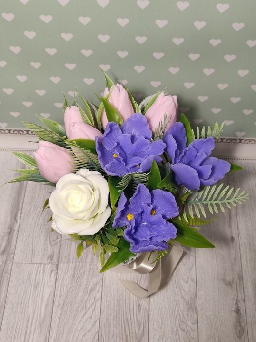 Букети з мила,мильні квіти