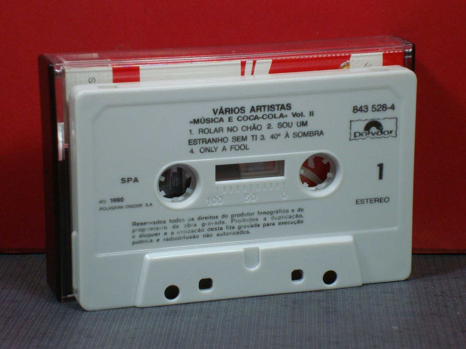Various - Música E Coca-Cola "Volume II" / Cassete / Near Mint