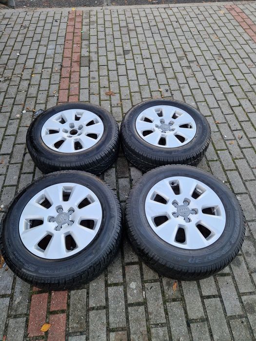 Koła Felgi Opony Zimowe Audi Dunlop 225/60/16 Okazja