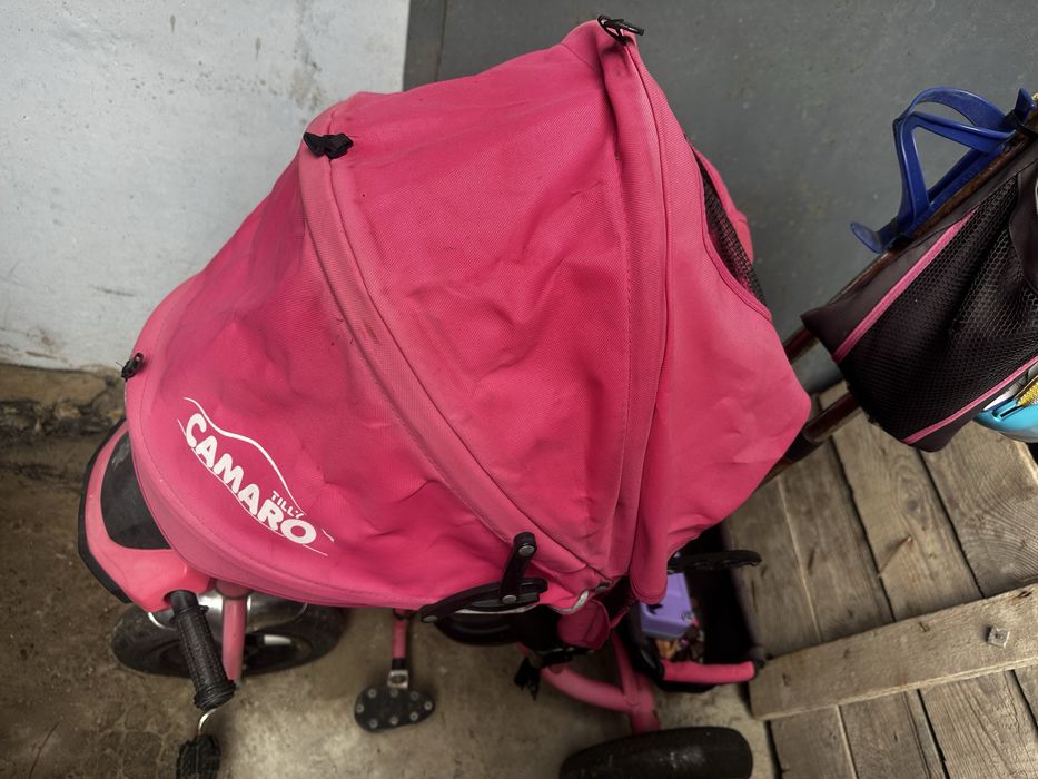 Велосипед с родительской ручкой