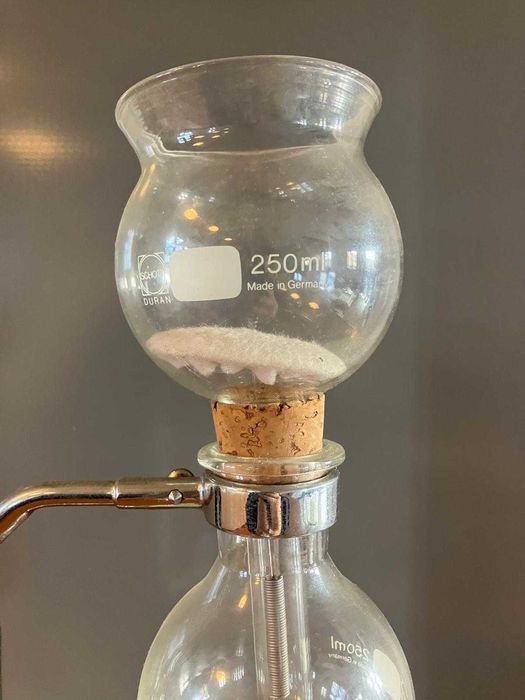 Cafeteira a vácuo Schott Duran com queimador
