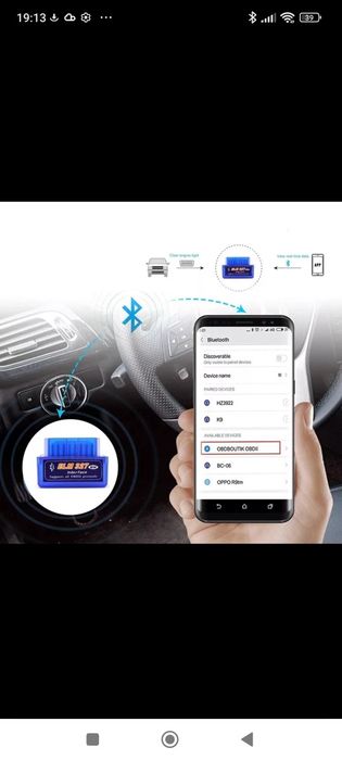 Ficha obd diagnóstico auto