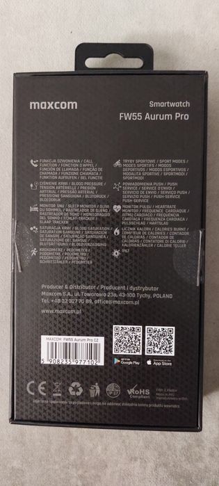 Smartwatch Maxcom  Aurum Pro Nowy