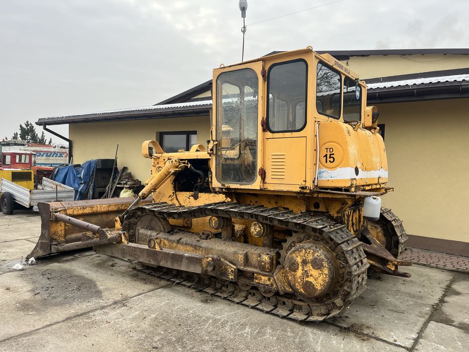 Spychacz spycharka harwester stalowa wola harvester 15c gasiennice