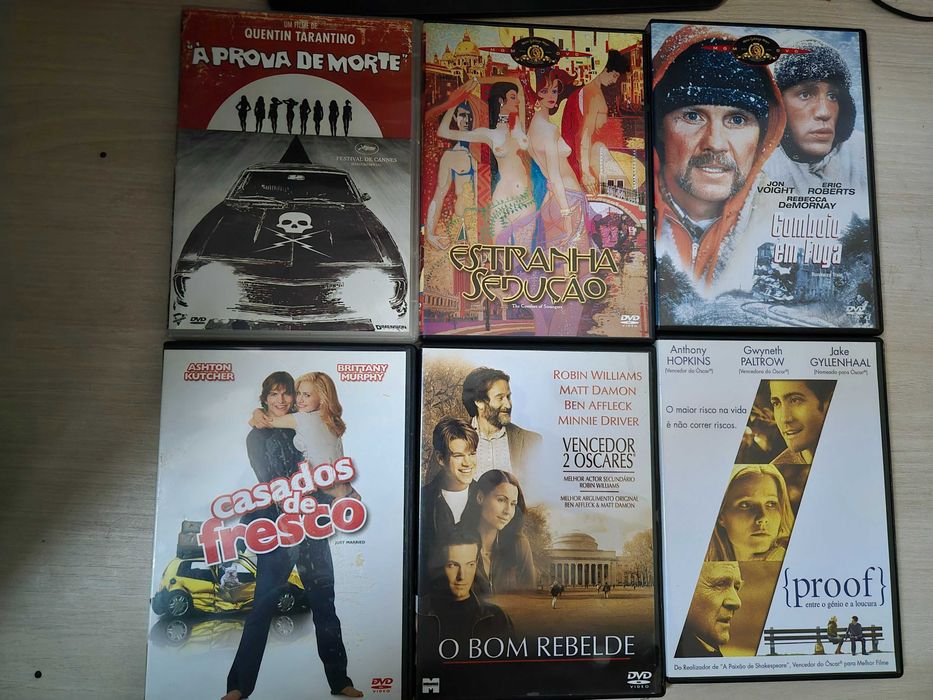 Lote de 75 dvds para colecao