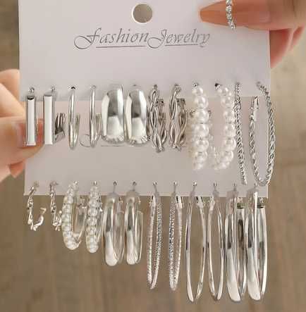 Brincos - conjunto de 6 pares