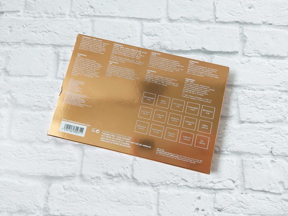 Natasha Denona Sunset Palette paleta cieni do oczu