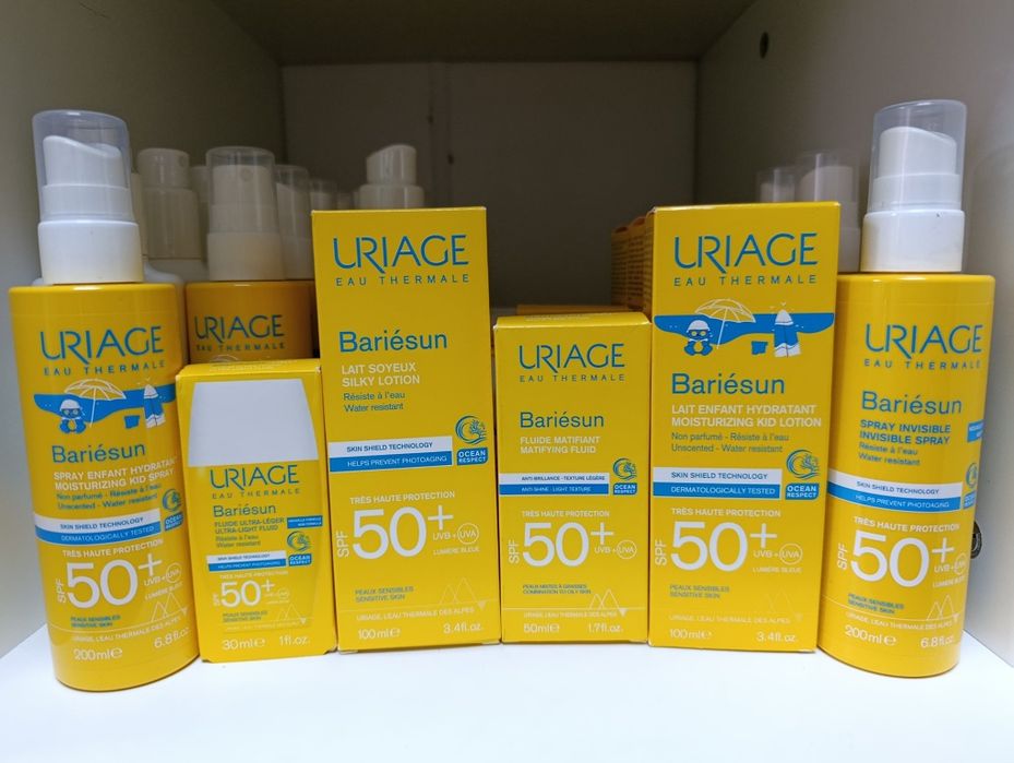 Сонцезахист Bioderma, Uriage, Mustela