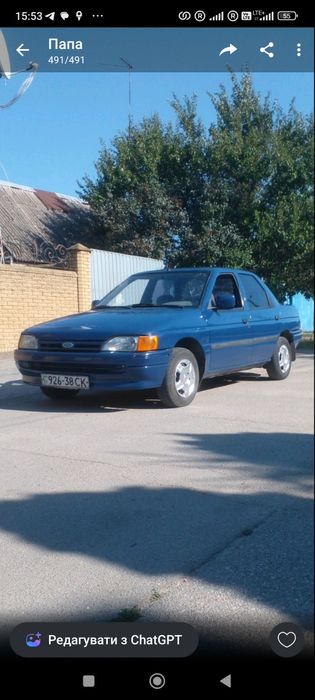 Продам Ford Orion 1992року 1.4 газ бенз