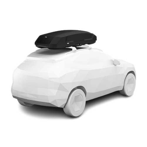 Box dachowy Thule Force 3 XL Czarny Aeroskin Warszawa Praga