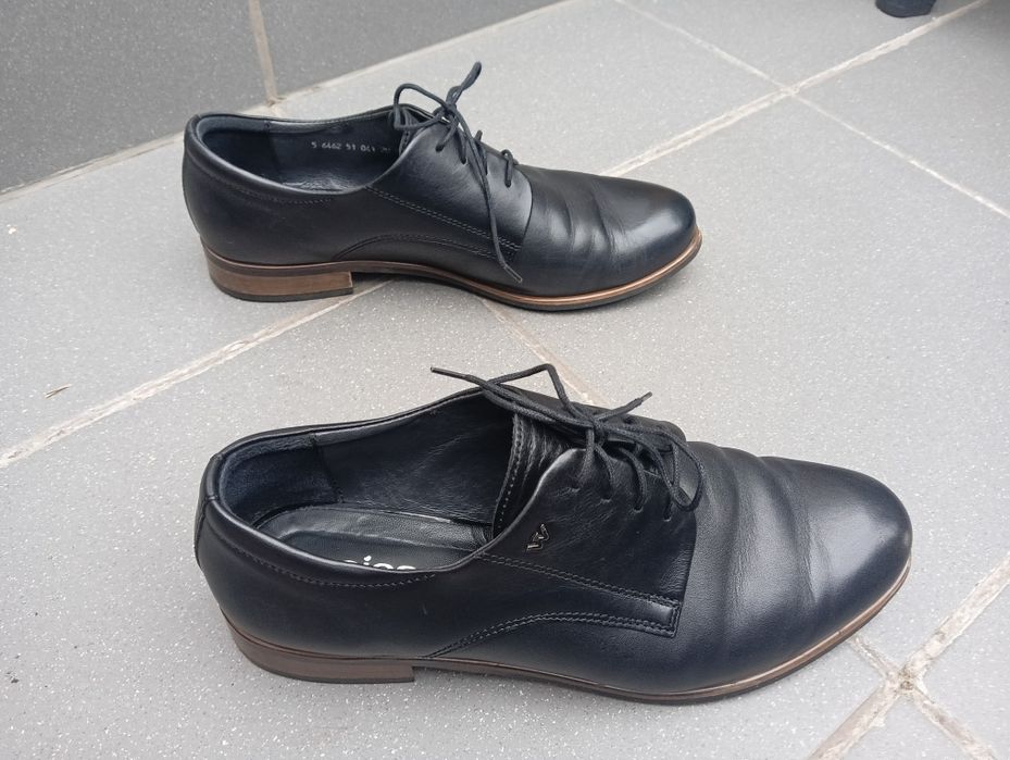Buty skórzane Wojas damskie 39, raz użyte