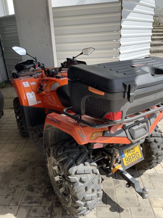 CFMoto 450L  Laranja em Excelente estado