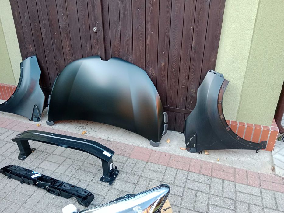 RENAULT CAPTUR maska błotniki zderzak lampy pas belka NOWE