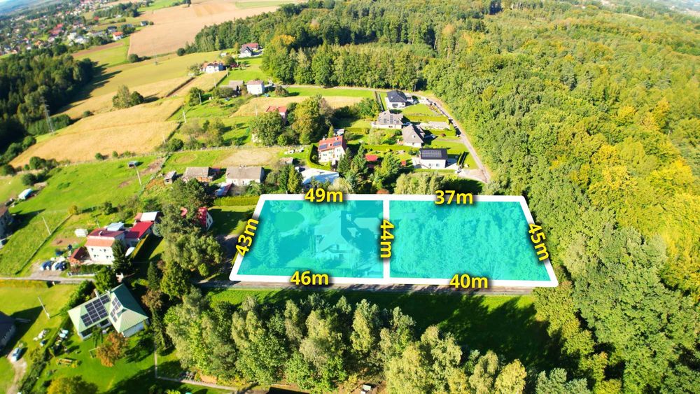 USŁUGI DRONEM - Zdjęcia i Filmy 4K z Drona | Nieruchomości | Działki