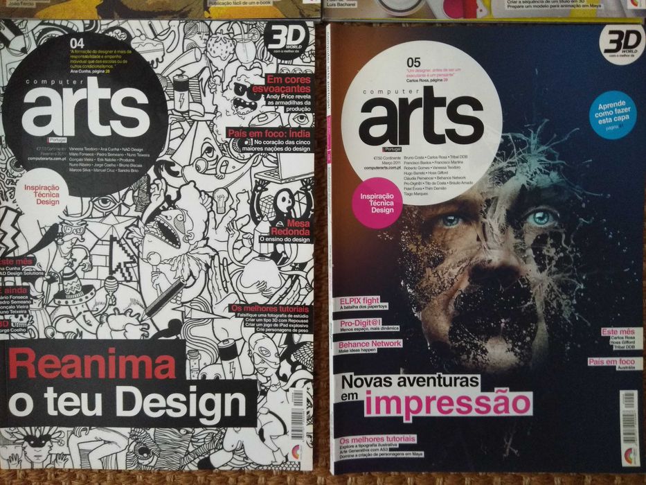 Revista design - Computer Arte Portuguesa