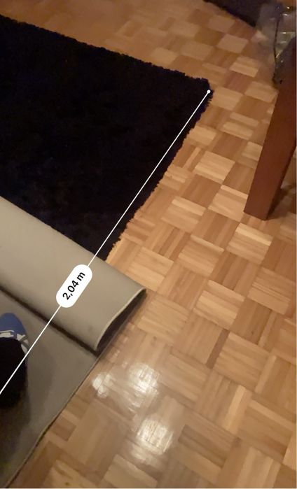 Carpete preta. Usada bom estado.