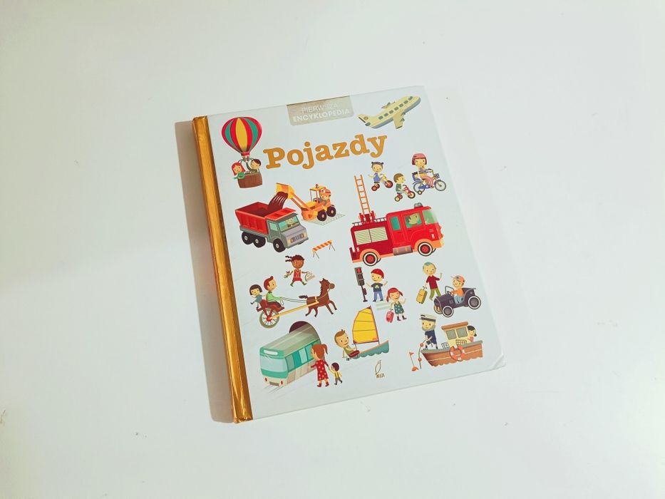 Książka moja pierwsza encyklopedia pojazdy