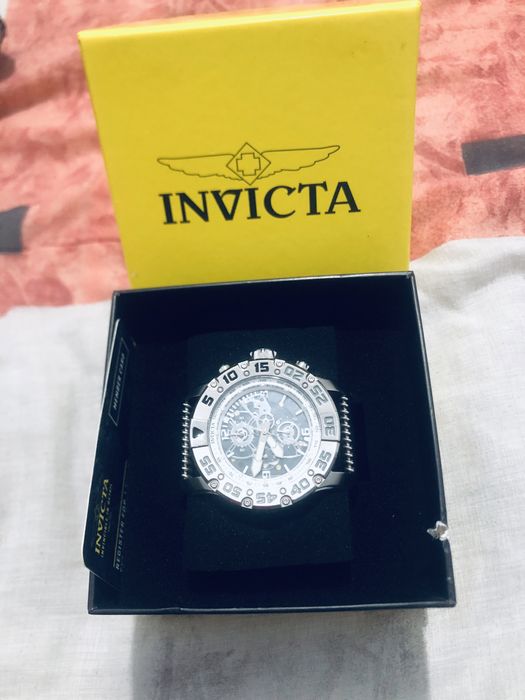 Invicta Racing JM Limited Ed Men's 48mm Silver