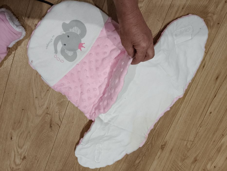 Wyprawka niemowlęca dla dziewczynki pościel kokon  itp