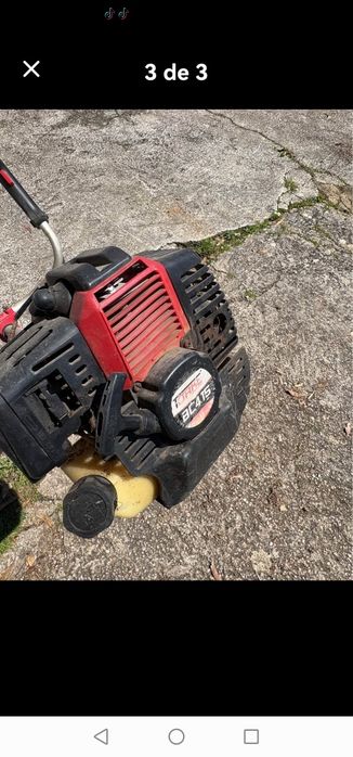Vendo 3 roçadoras a gasolina em bom estado