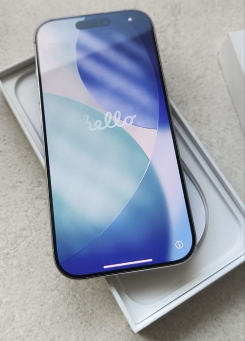  Apple iPhone 16 Pro Max 256GB White Titanium  I Bateria 90%