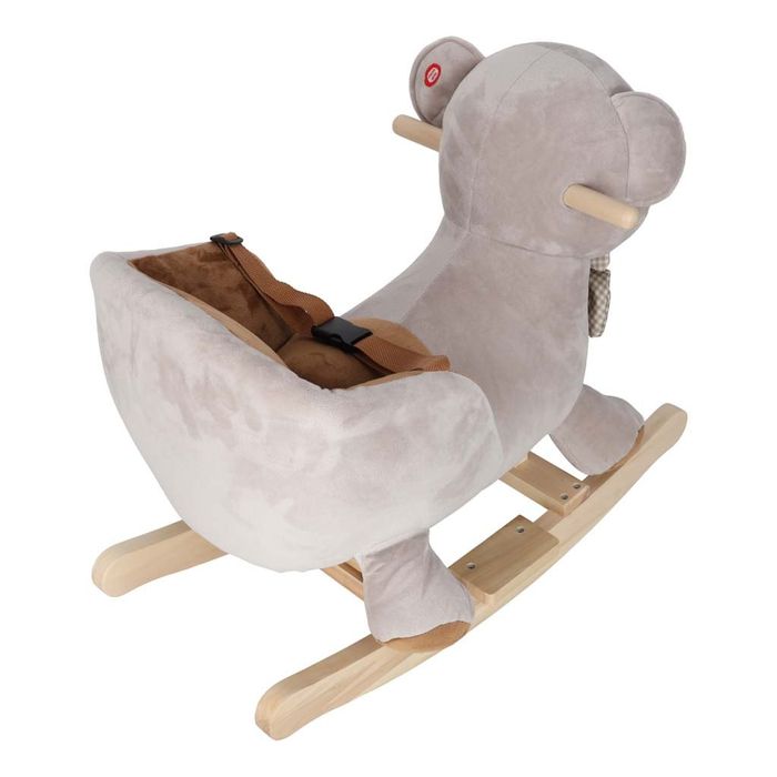 Miś na biegunach bujak pluszowy z miękkim siedziskiem