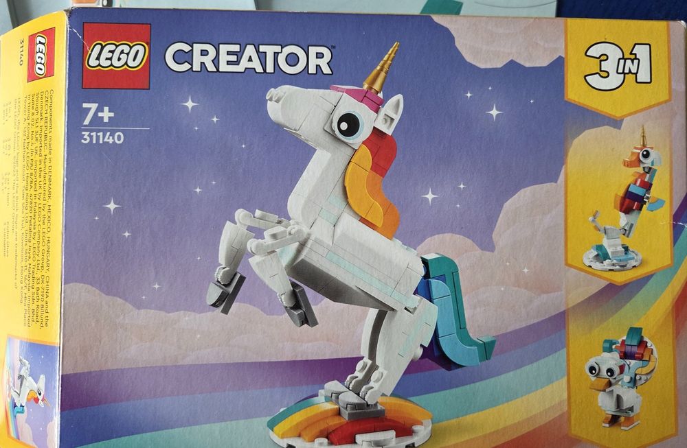Lego Creator 31140 3 w 1 jednorożec