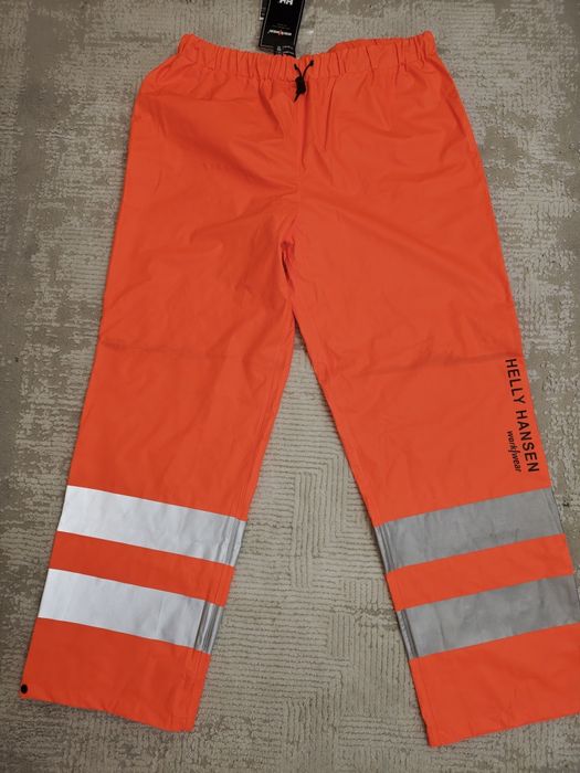 Helly Hansen spodnie odblaskowe przeciwdeszczowe xl