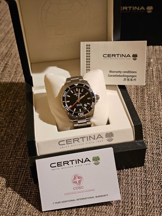Zegarek męski Certina DS Action Diver 200 m