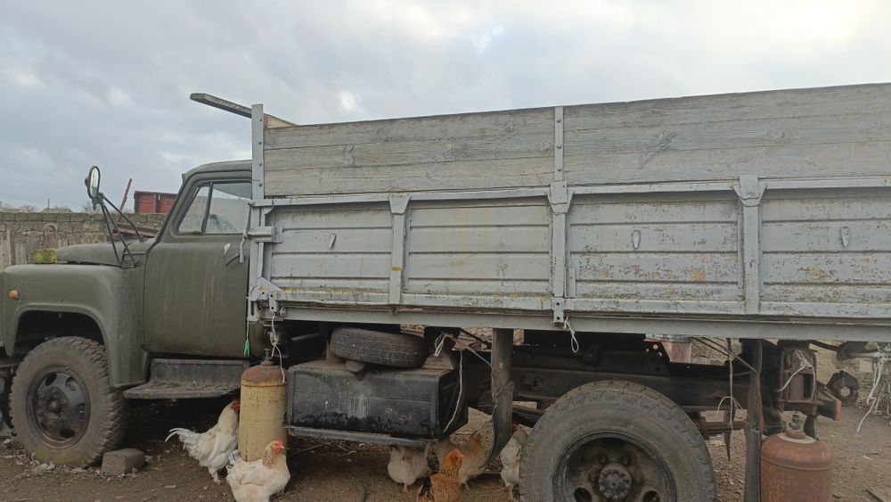 Газ53 самоскид на ходу