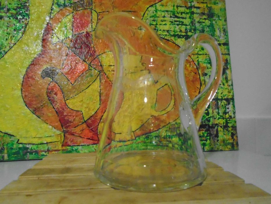jarro antigo em cristal