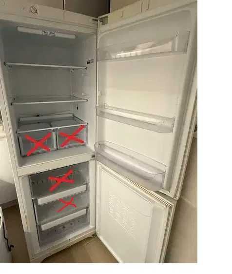 Indesit Combined Refrigerator Model BIAA 12 for Parts