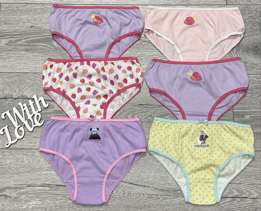 Труси для дівчат,для підлітків. Акція 5+1!