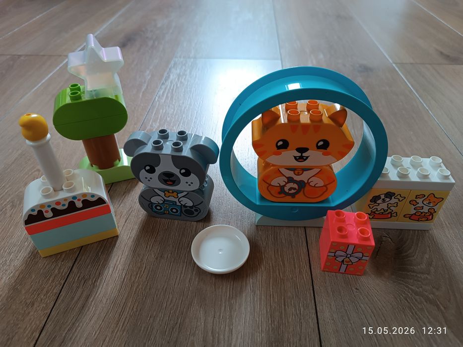 LEGO Duplo 10977 Mój pierwszy szczeniak i kotek z odgłosami