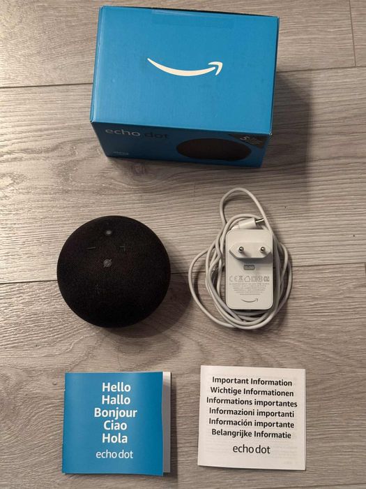 Amazon Echo Dot – smart głośnik z asystentem Alexa