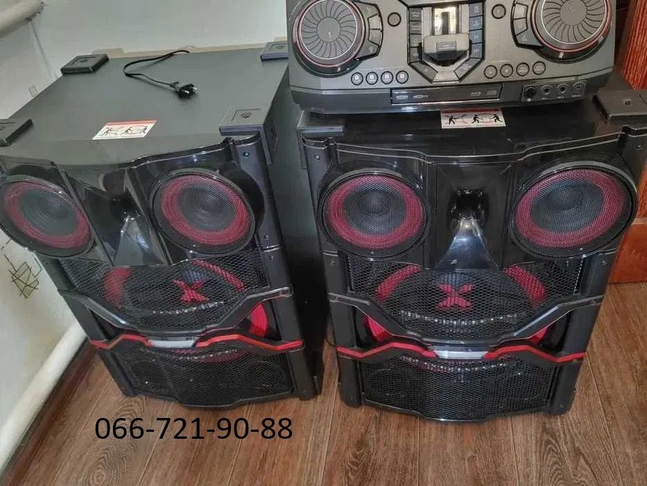 3500 Вт музыкальный центр LG XBOOM CL98+CM9740(2*1750 Ватт) 4-х полос