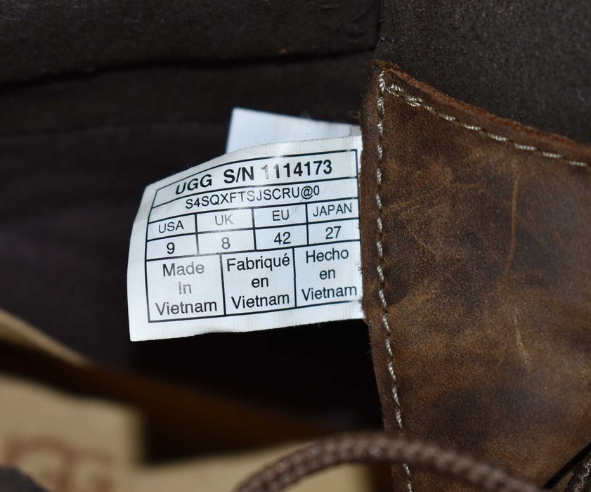 Skórzane Buty Trekkingi UGG Biltmore Mid Wp Boot 42