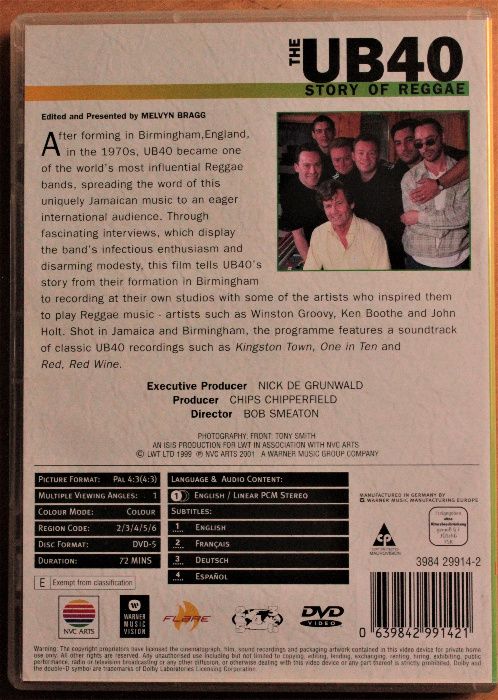oferta de portes UB 40 - The Story of Regaee, como novo, raro
