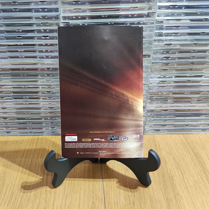 Baldur's Gate Dark Alliance Manual Original PS2