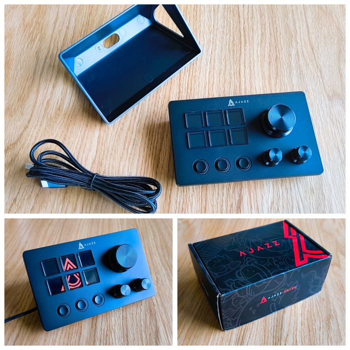 AJAZZ APK03 Stream Deck,  Button Box, makra, SimRacing, OBS,  klawisze