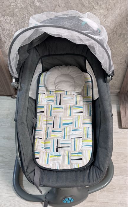 Электронная детская люлька-качалка